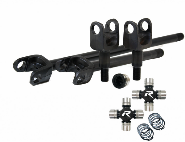 Revolution Gear & Axle 07-18 Jeep Wrangler JK Chromoly Discovery Series Front Axle Kit w/U-Joints - DC-D44-JK-HD