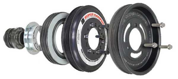 ATI Damper - 7.525in - Alum - 4 & 3 Grv - GM L86 6.2 V8 - ATI918645