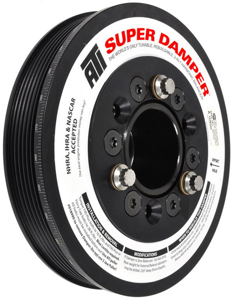 ATI Damper - 7.48in - Alum LW - 6/4 Grv - LSA - 09-15 Cadillac CTS-V (Excl SC Pulley) - ATI918854