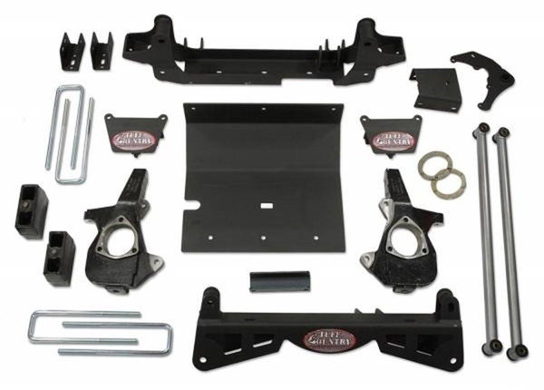 Tuff Country 01-06 Chevy Silverado 1500HD 4x4 6in Lift Kit (w/3pc Sub Frame No Shocks) - 16992