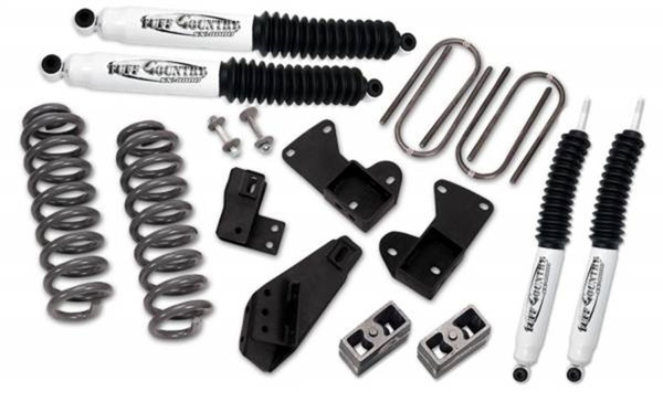 Tuff Country 81-96 Ford Bronco 4x4 2.5in Lift Kit (SX8000 Shocks) - 22810KN