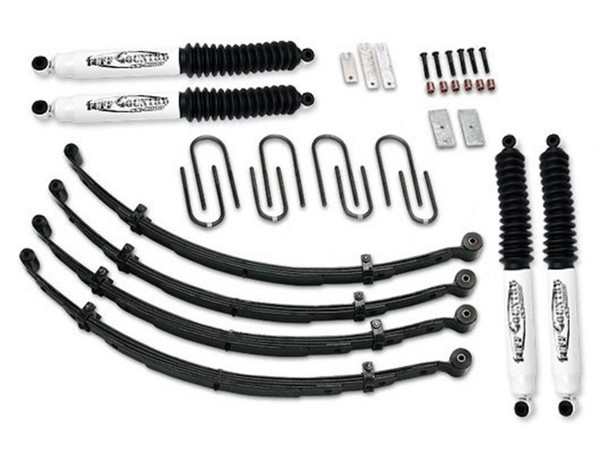 Tuff Country 76-86 Jeep CJ5 2.5in Suspension Lift Kit EZ-Ride (SX6000 Shocks) - 42701KH