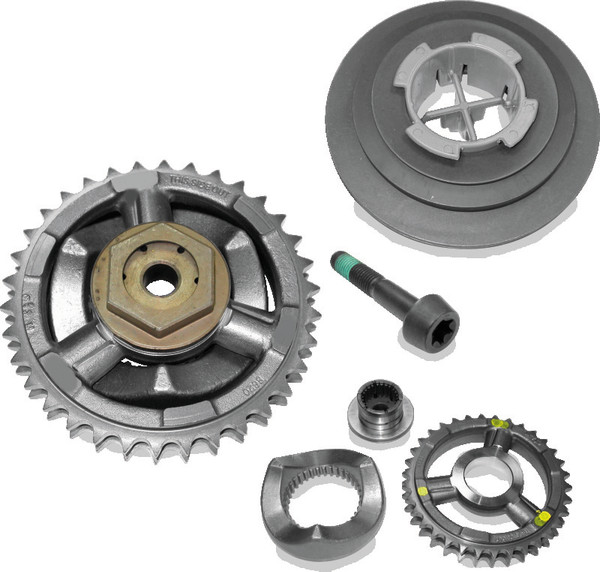 Twin Power 07-17 FLH FLT FXST FLST Compensator Sprocket Kit S.E. Style Requires 09 Up Style Rotor - 496035
