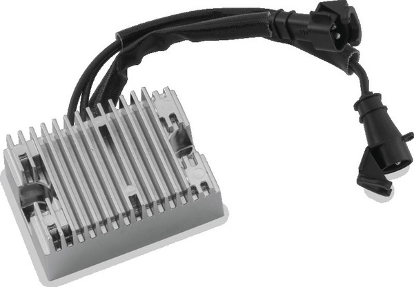 Twin Power 09-13 XL Voltage Regulator Chrome Replaces H-D 74711-08 32 Amp - 498254