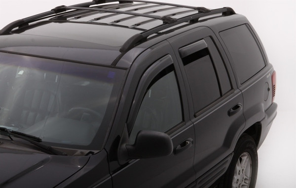 AVS 2004 Ford Ecosport (Brazil) Ventvisor In-Channel Front & Rear Window Deflectors 4pc - Smoke - 194650
