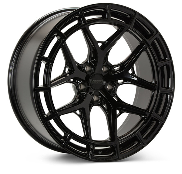 Vossen HFX-1 20x10.5 - 5x120 - ET38 - Deep - 72.56 - Gloss Black Wheel - HFX1-0B07