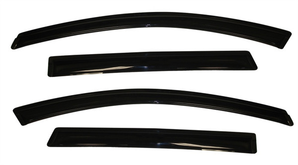 AVS 07-15 Mazda CX-9 Ventvisor Outside Mount Window Deflectors 4pc - Smoke - 94143