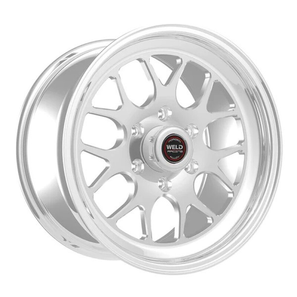 Weld S77 HD 17x8 / 5X4.75 BP / 3.18in. BS Polished Wheel (Low Pad) - Non-Beadlock - 77LP7080B50A
