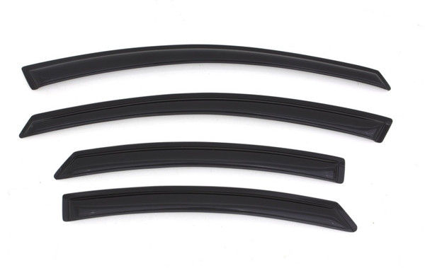 AVS 11-14 Hyundai Sonata (New Body Style) Ventvisor Outside Mount Window Deflectors 4pc - Smoke - 94261