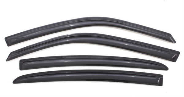 AVS 11-18 Dodge Charger Ventvisor Outside Mount Window Deflectors 4pc - Smoke - 94313