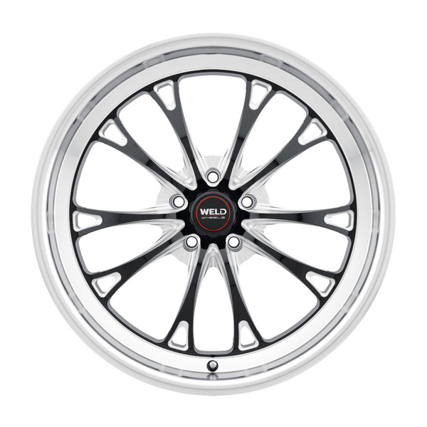Weld Belmont 20x10.5 / 5x127 BP / ET13 BS6.25 Gloss Black MIL DIA 78.1 - S11300573625