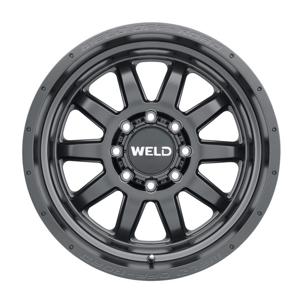 Weld Off-Road 20x9 8x170 ET00 5.00BS 125.1 Hub Bore Satin Black Stealth 101 Wheel - W10109017500