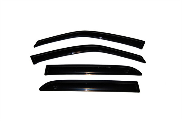 AVS 00-06 Cadillac Deville Ventvisor Outside Mount Window Deflectors 4pc - Smoke - 94746