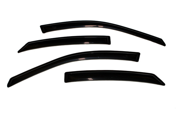 AVS 96-07 Ford Taurus Ventvisor Outside Mount Window Deflectors 4pc - Smoke - 94847