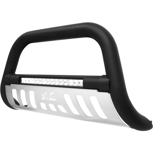 Westin 2009-2018 Dodge/Ram 1500 (Excl. Rebel model) Ultimate LED Bull Bar - Textured Black - 32-1965L