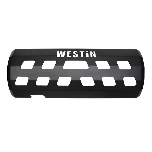 Westin 18-22 Jeep Wrangler JL (Excl. 4xe) Muffler Skid Plate - Tex. Blk - 42-21105