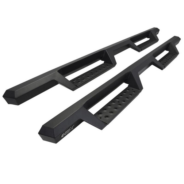 Westin/HDX 15-18 Chevrolet/GMC Colorado/Canyon Crew Cab Drop Nerf Step Bars - Textured Black - 56-14015