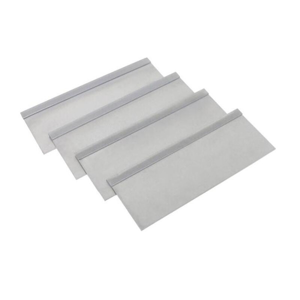 Westin/Brute 19inL x 3.5inH x 15inW Tray w/ 4 Silver Dividers - Yellow - 80-TR10