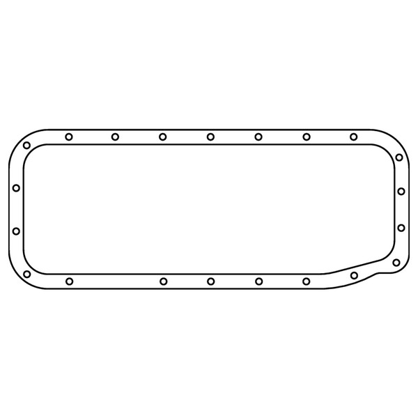 Cometic Ford Y Block .094in Fiber Oil Pan Gasket - C15084