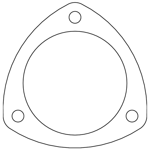 Cometic .043in Copper Exhaust Header Collector Gasket - 3.5in Diameter - 4.438in Bolt Circle - C15188C