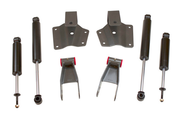 MaxTrac 99-06 GM C1500 2WD V6/V8 4in Rear Lowering Kit - 200940
