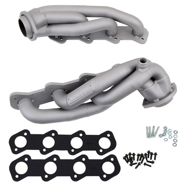 BBK 99-03 Ford F Series Truck 5.4 Shorty Tuned Length Exhaust Headers - 1-5/8 Titanium Ceramic - 3518