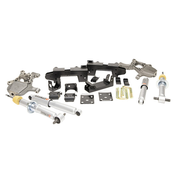 Belltech LOWERING KIT 2019 Chevrolet Silverado / GMC Sierra 1500 2WD All Cab - 2-4in Fr / 6in R - 1040SP