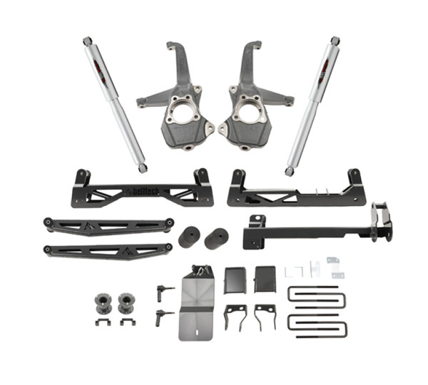 Belltech 19-20 Chevrolet Silverado / GMC Sierra 1500 4WD 6in Suspension Lift Kit w/ Shocks - 150210BK