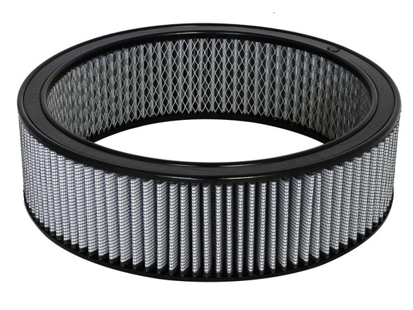 aFe MagnumFLOW Air Filters Round Racing PDS A/F RR PDS 14 OD x 12 ID x 4 H E/M - 18-11425