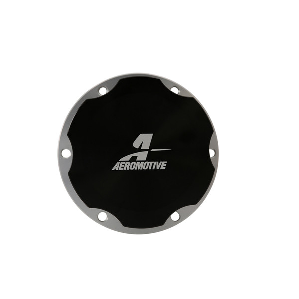 Aeromotive Fillcap - Screw-On - 3in - Flanged - 6-Bolt - Black - 18730