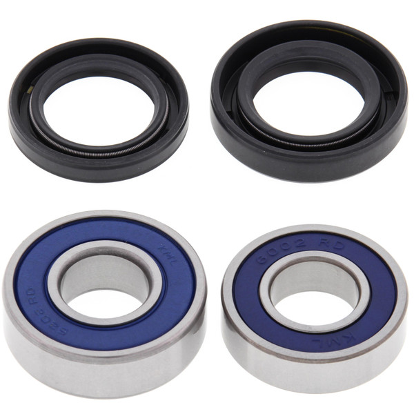 All Balls Racing 86-02 Honda CR80R Wheel Bearing Kit - Rear - 25-1160