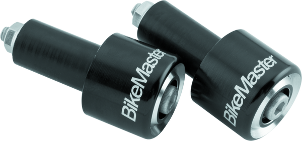 BikeMaster Anodized Aluminum Barend Pair - Black - 152127
