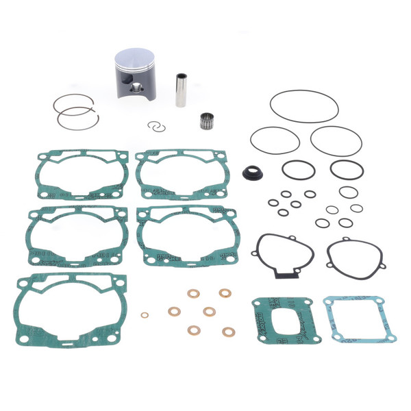 Athena 21-23 GASGAS EC 250 2T 66.35mm Bore Cast 2-Stroke Top End Piston Kit w/Top End Gasket Kit - P4C0664083001B