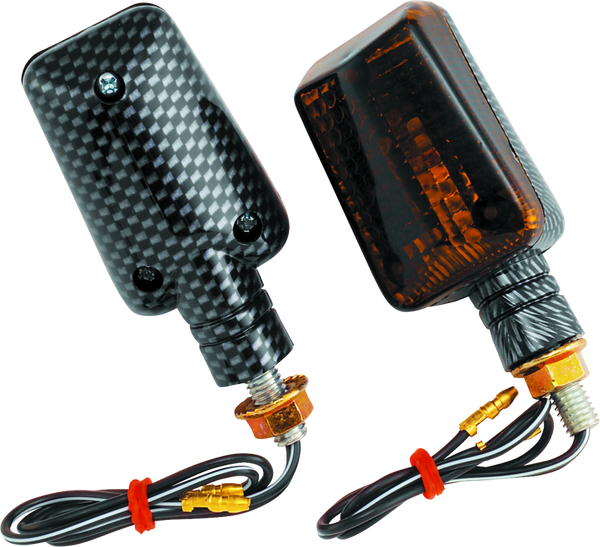 BikeMaster Universal Ministalk Marker Light - Carbon/Smoke - 268040