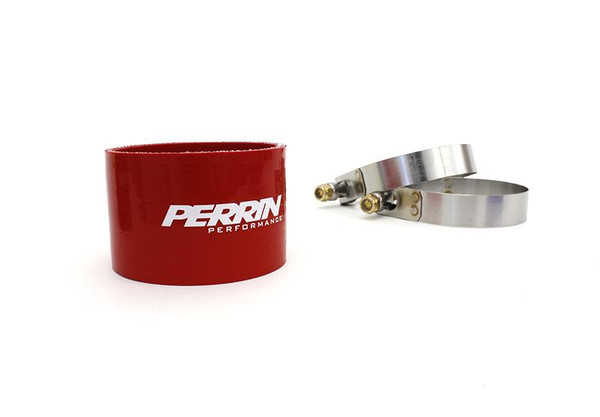 Perrin Subaru 02-07 WRX 04-14 STi Top Mount Intercooler Coupler Kit Red - PSP-ITR-301RD