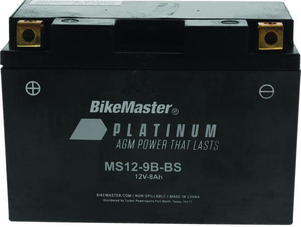 BikeMaster AGM Battery - MS12-9B-BS - 780744