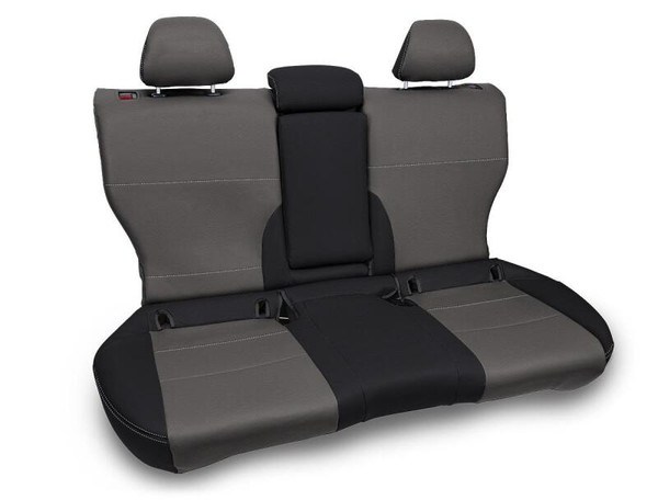 PRP 15-20 Subaru Outback Rear Bench Seat Cover - Black and Gray - B077-03