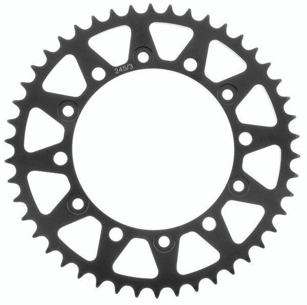 BikeMaster Yamaha Rear Steel Sprocket 520 37T - Black - 965743