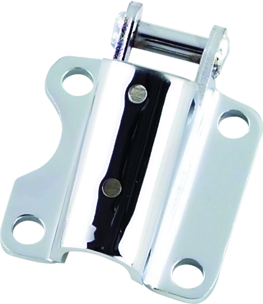 Bikers Choice 37-84 FL FX Chrome Jiffy Stand Mounting Bracket Replaces H-D 50014-74 - 492641