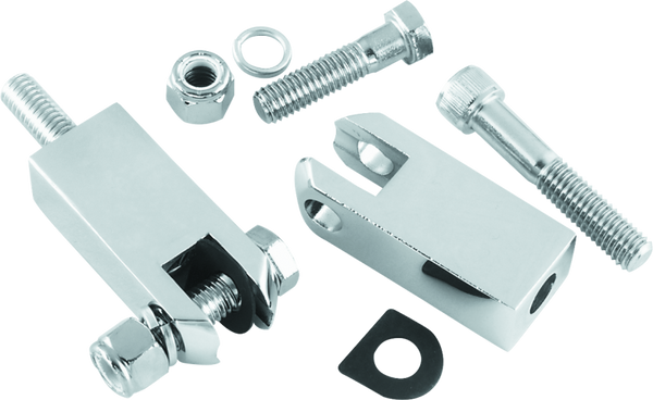 Bikers Choice 83-03 Sportster Chrome Passenger Peg Mount Kit Replaces H-D 50610-80T - 492863