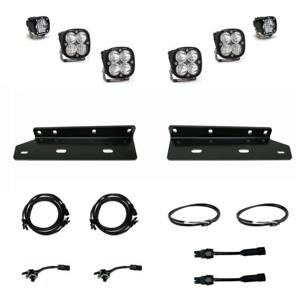 Baja Designs 2021+ Ford Raptor Aftermarket Pro Fog Pocket Sport Kit - 448054