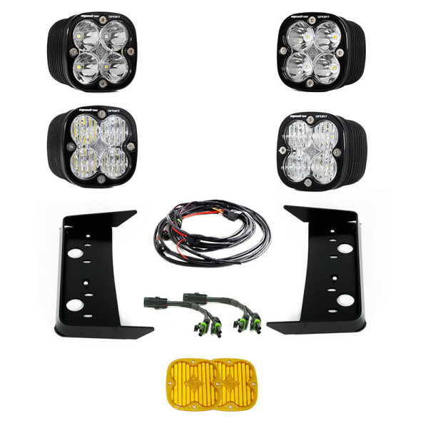 Baja Designs 2022 Toyota Tundra Squadron Sport Vent Light Mount Kit - 448127