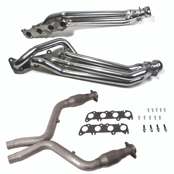 BBK 16-20 Ford Mustang GT350 3in High Flow Catted Pipe Kit (For 1856/18560/18565) - 18562
