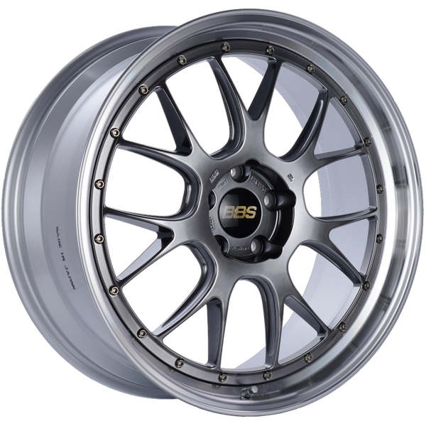 BBS LM-R 21x9 5x120 ET32 Diamond Black Center Diamond Cut Lip Wheel -82mm PFS/Clip Required - LM325DBPK