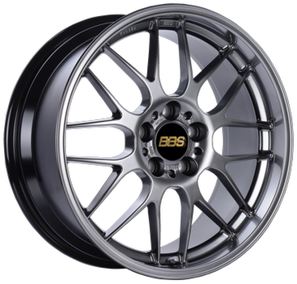 BBS RG-R 18x8.5 5x120 ET30 PFS Diamond Black Wheel -82mm PFS/Clip Req - RG794DBK