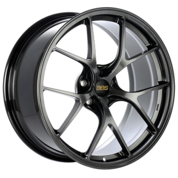BBS RI-D 20x10.5 5x112 ET15, 82mm Diamond Black Wheel PFS/Clip Required - RI104DB