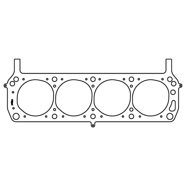 Cometic Ford 302/351W Windsor V8 .040in MLS Cylinder Head Gasket - 4.125in Bore - SVO/Yates - LHS - C5360