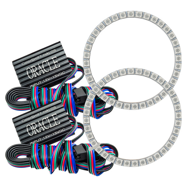 Oracle Ford Explorer Sport Trac 08 LED Fog Halo Kit - ColorSHIFT SEE WARRANTY - 1332-333