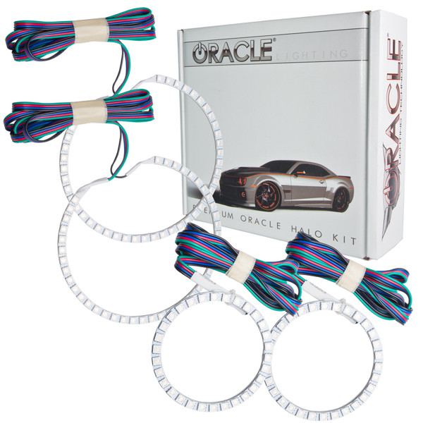 Oracle BMW 3 Series 06-11 LED Halo Kit - Non-Projector - ColorSHIFT w/ 2.0 Controller SEE WARRANTY - 2631-333