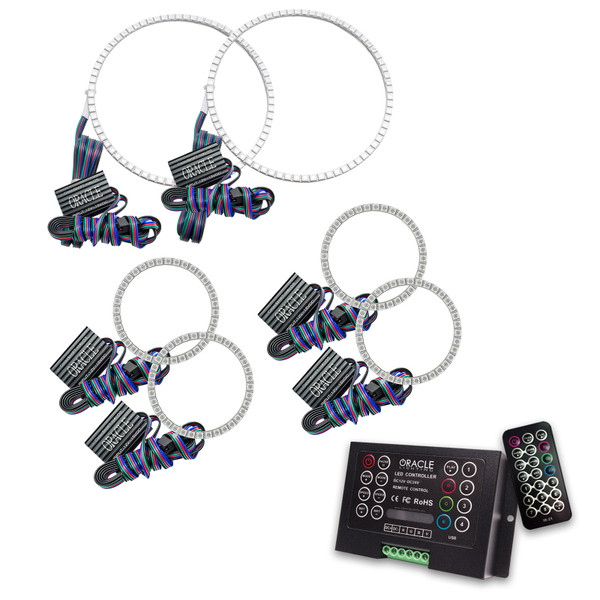 Oracle Nissan Frontier 01-04 Halo Kit - Triple - ColorSHIFT w/ 2.0 Controller SEE WARRANTY - 3564-333